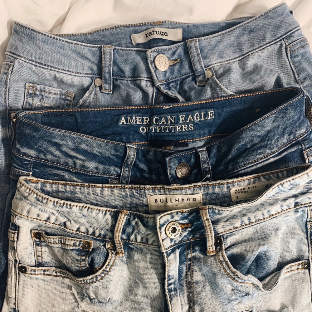 jean shorts galore :)